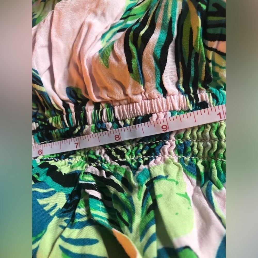 Venus Tropical Leaf Print Jumpsuit XS-S NWOT - Picture 15 of 16